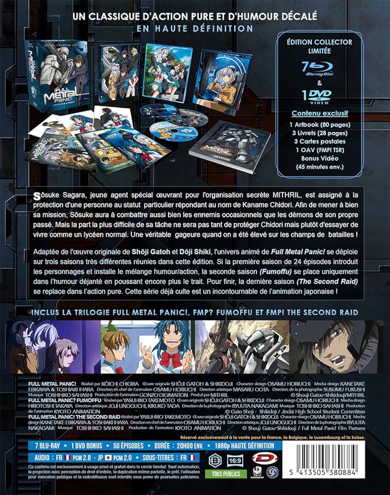 Full Metal Panic! - Intégrale de la Trilogie - Edition